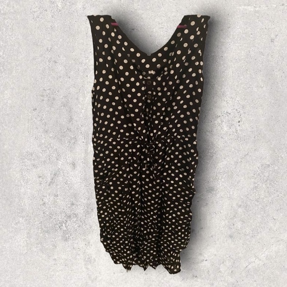 PatPat Dresses & Skirts - Black Dress with White Polka Dots